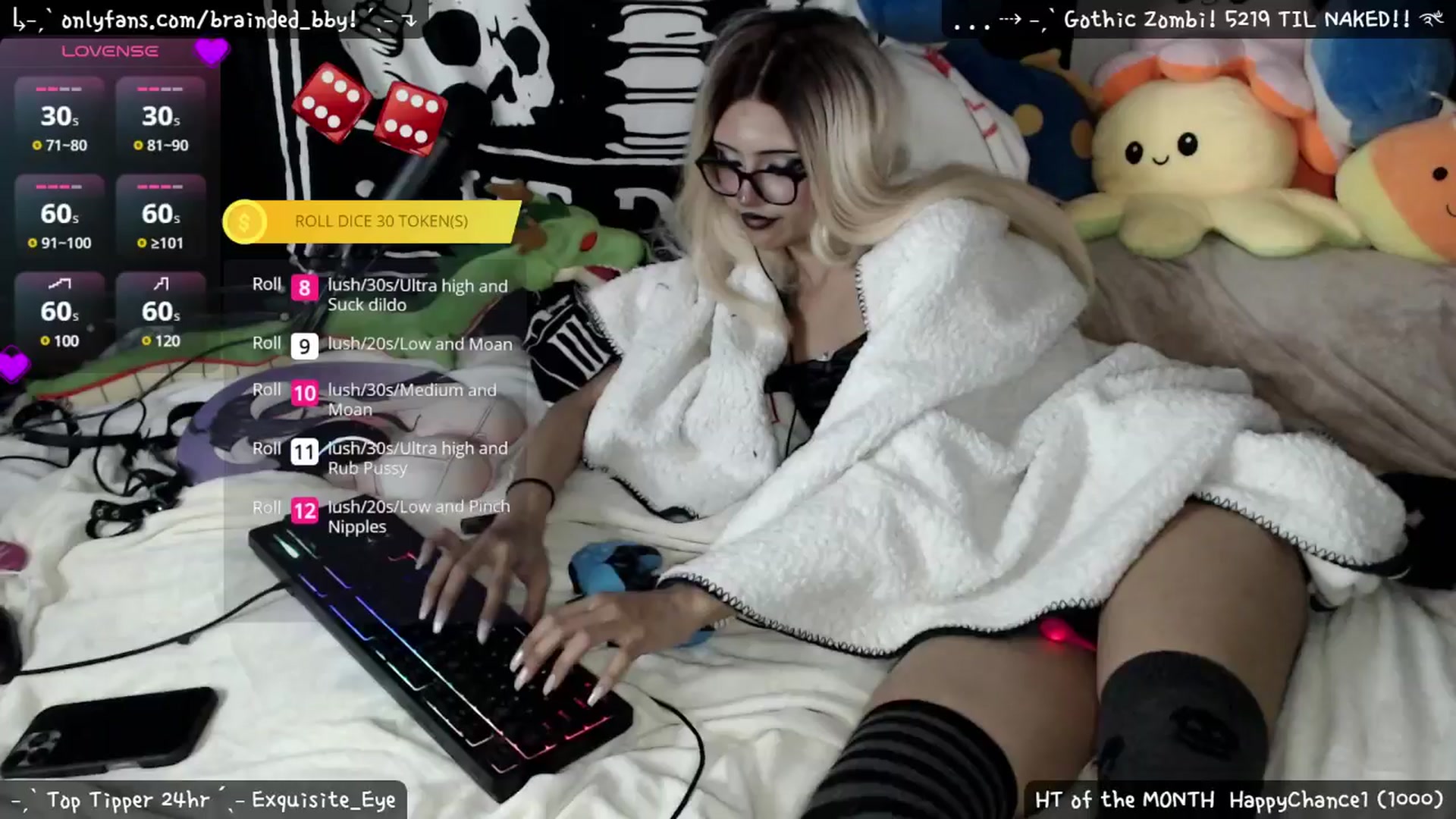 Gallery image thumbnail from braindedbby's myfreecams stream on, 04/18/2025, 06:53 image 10 of 20