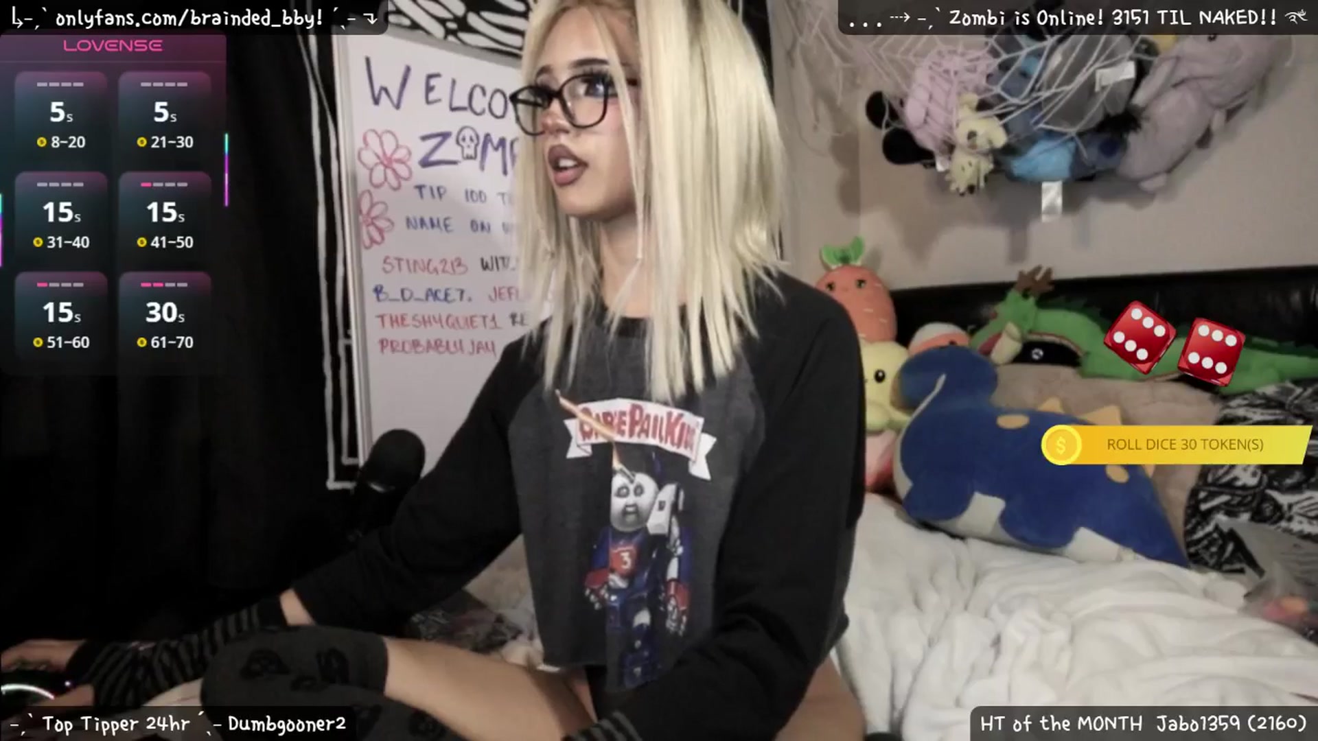Gallery image thumbnail from braindedbby's myfreecams stream on, 05/09/2025, 08:47 image 4 of 20