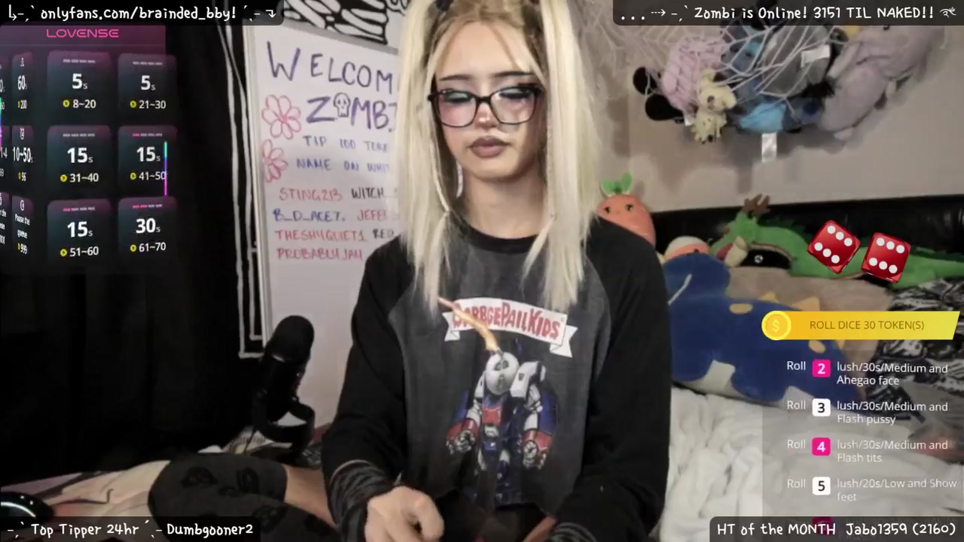 Gallery image thumbnail from braindedbby's myfreecams stream on, 05/09/2025, 08:47 image 6 of 20