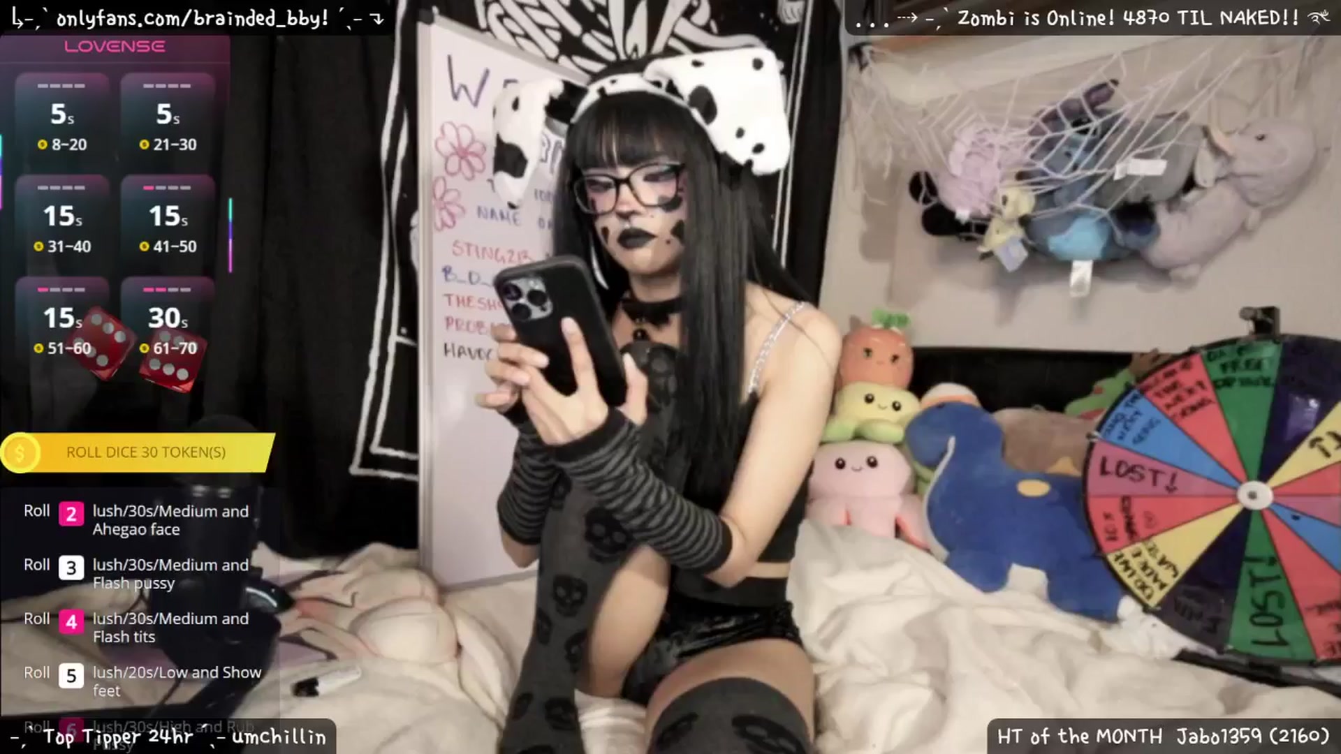 Gallery image thumbnail from braindedbby's myfreecams stream on, 05/11/2025, 04:01 image 10 of 20