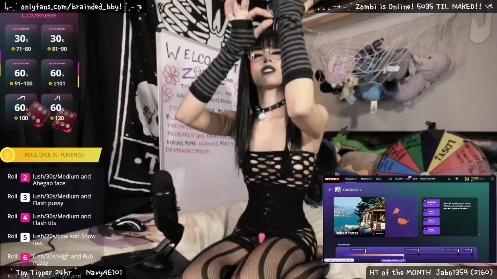 Gallery image thumbnail from braindedbby's myfreecams stream on, 05/12/2025, 03:38 image 19 of 20