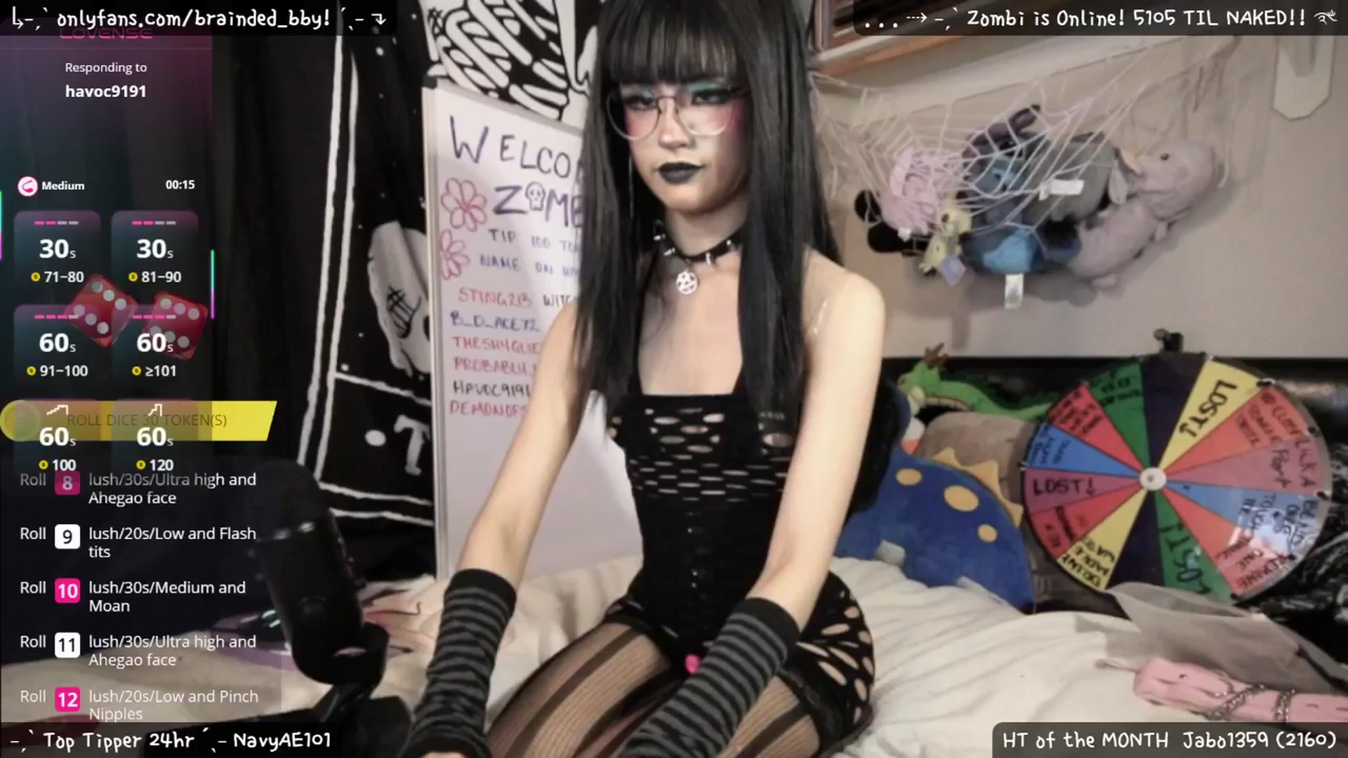 Gallery image thumbnail from braindedbby's myfreecams stream on, 05/12/2025, 03:38 image 12 of 20