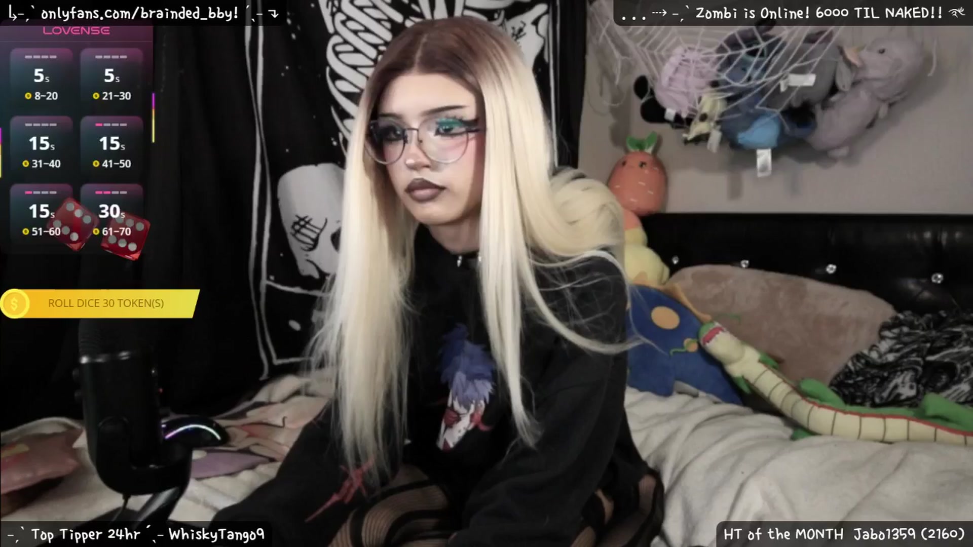 Gallery image thumbnail from braindedbby's myfreecams stream on, 05/12/2025, 22:55 image 1 of 20