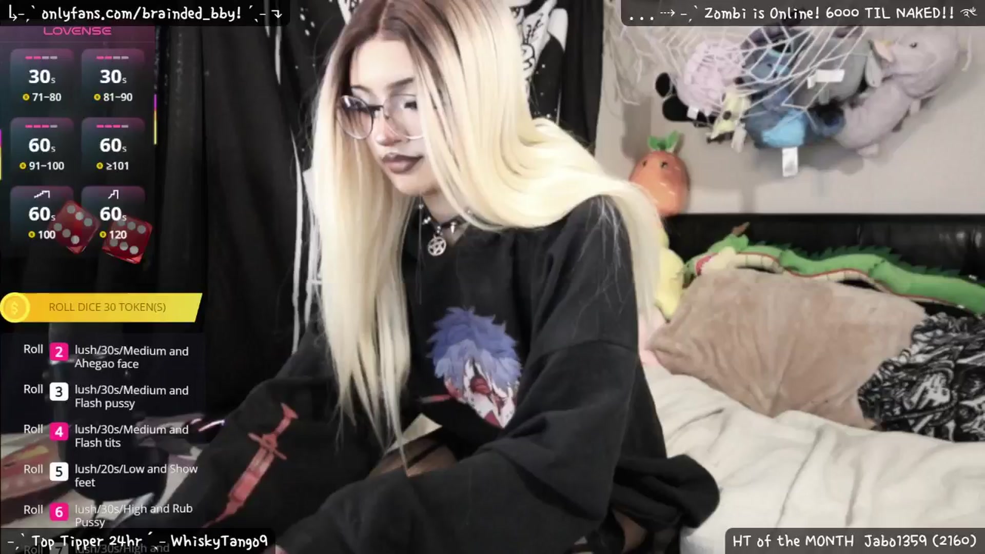 Gallery image thumbnail from braindedbby's myfreecams stream on, 05/12/2025, 22:55 image 13 of 20