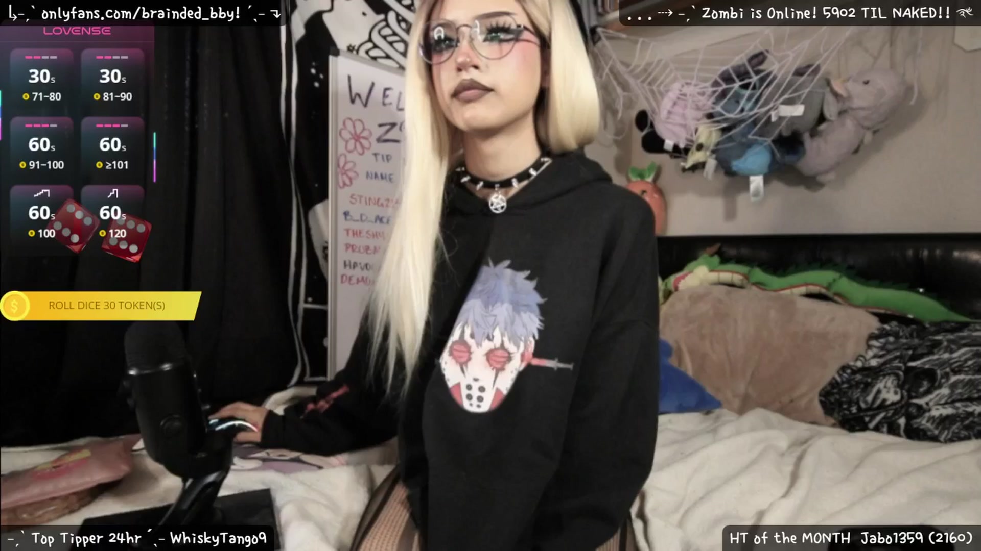 Gallery image thumbnail from braindedbby's myfreecams stream on, 05/13/2025, 24:28 image 8 of 20