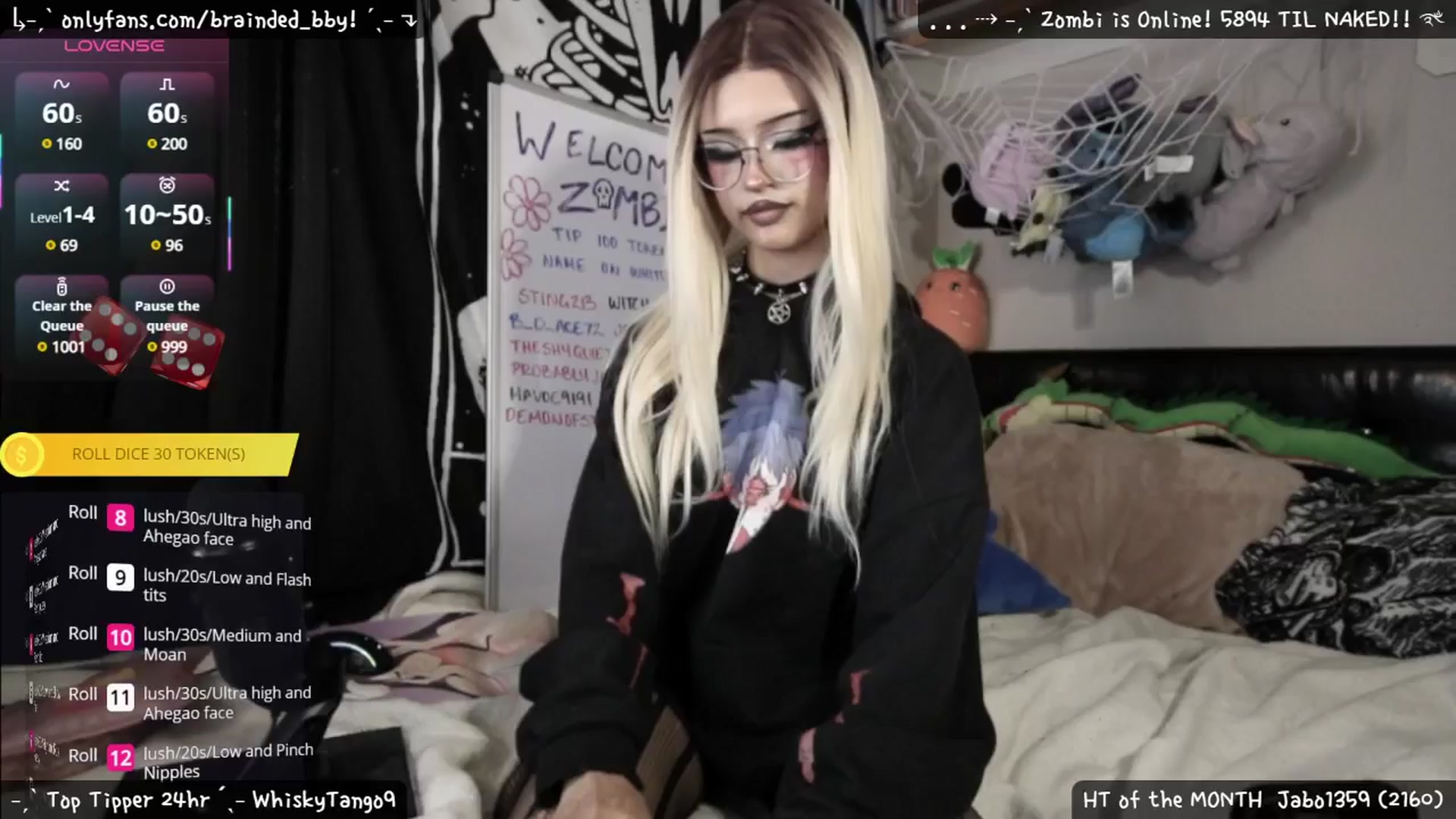 Gallery image thumbnail from braindedbby's myfreecams stream on, 05/13/2025, 24:28 image 10 of 20