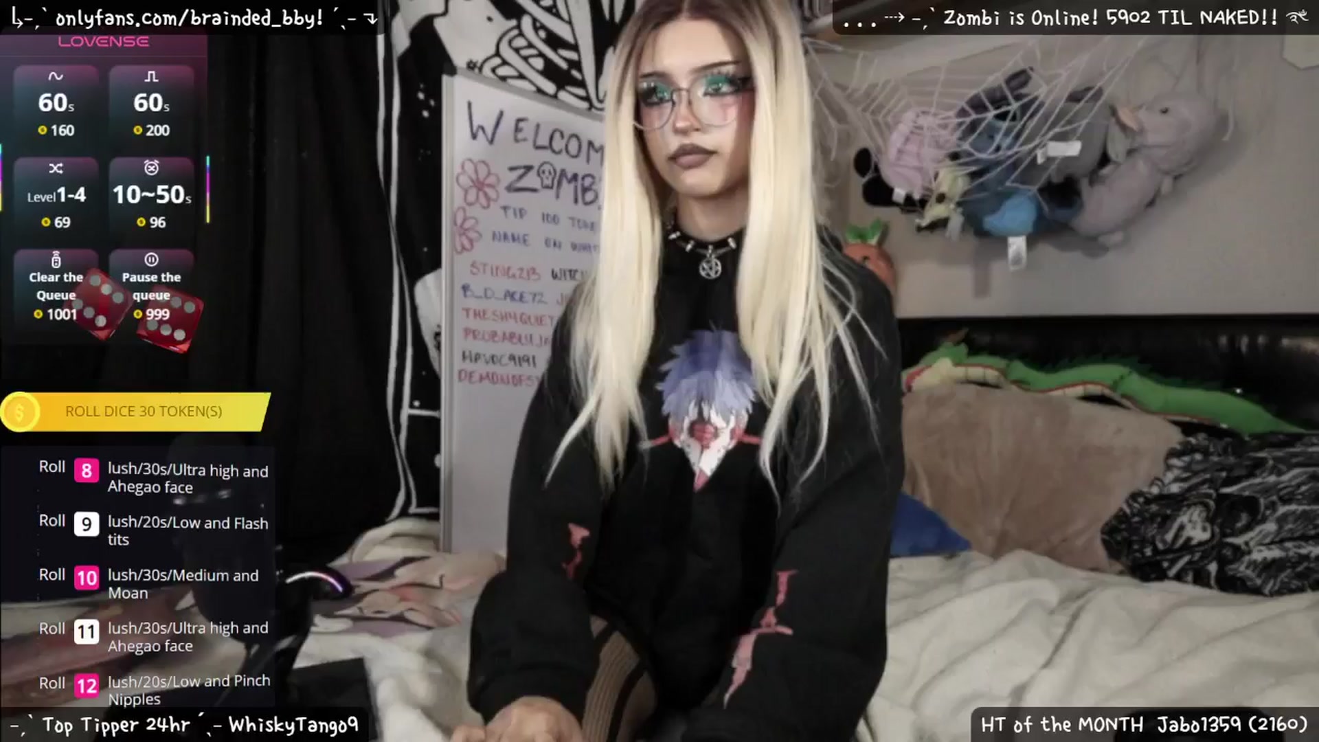 Gallery image thumbnail from braindedbby's myfreecams stream on, 05/13/2025, 24:28 image 9 of 20