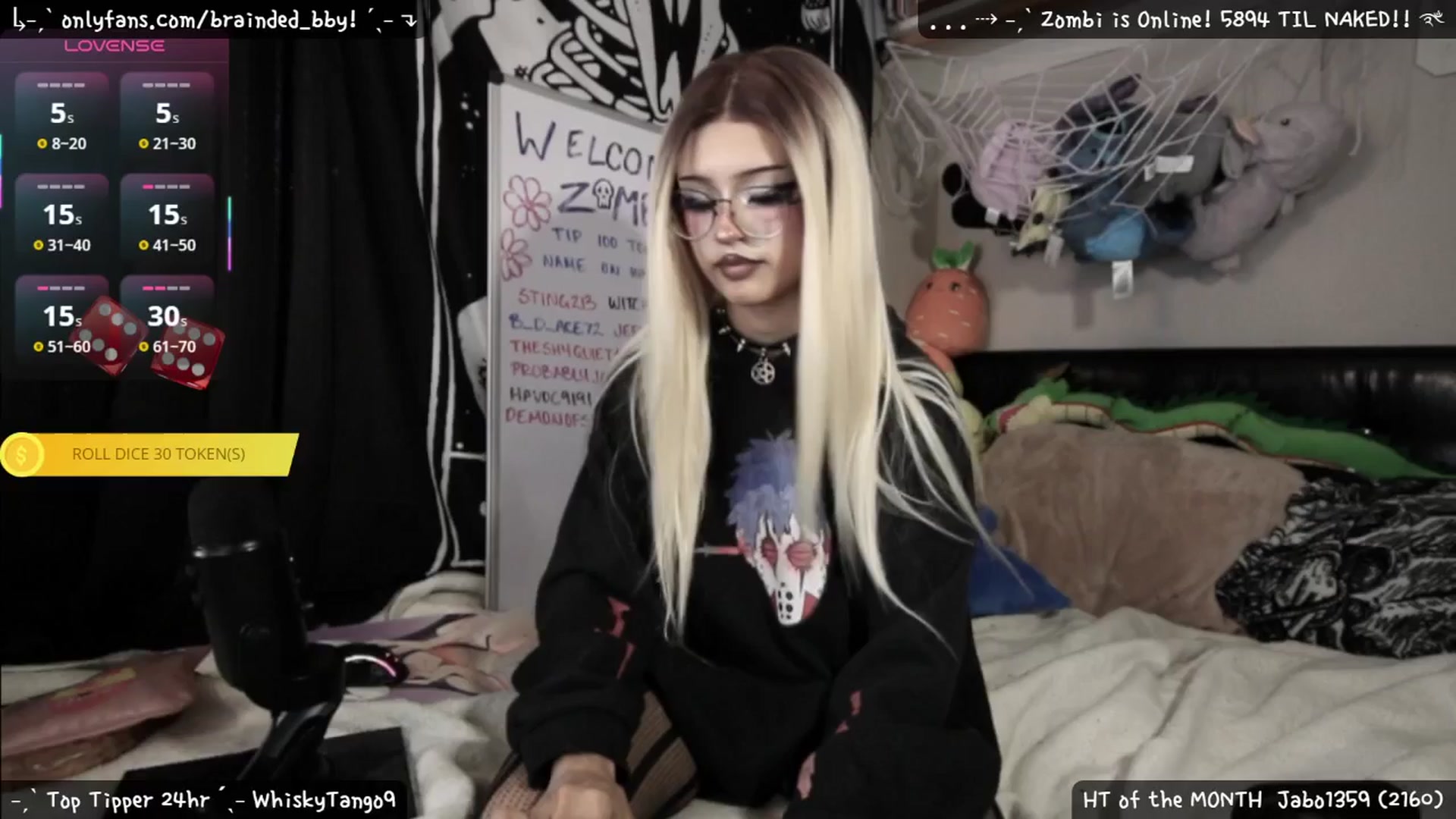 Gallery image thumbnail from braindedbby's myfreecams stream on, 05/13/2025, 24:28 image 11 of 20