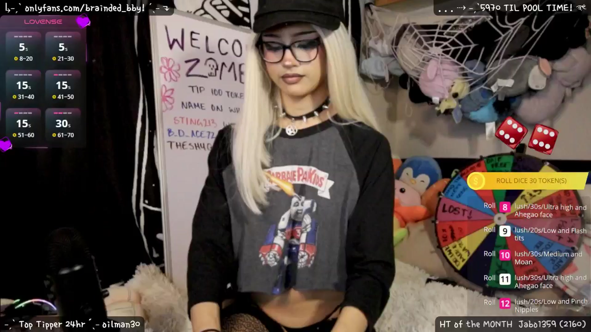 Gallery image thumbnail from braindedbby's myfreecams stream on, 05/26/2025, 02:32 image 5 of 20