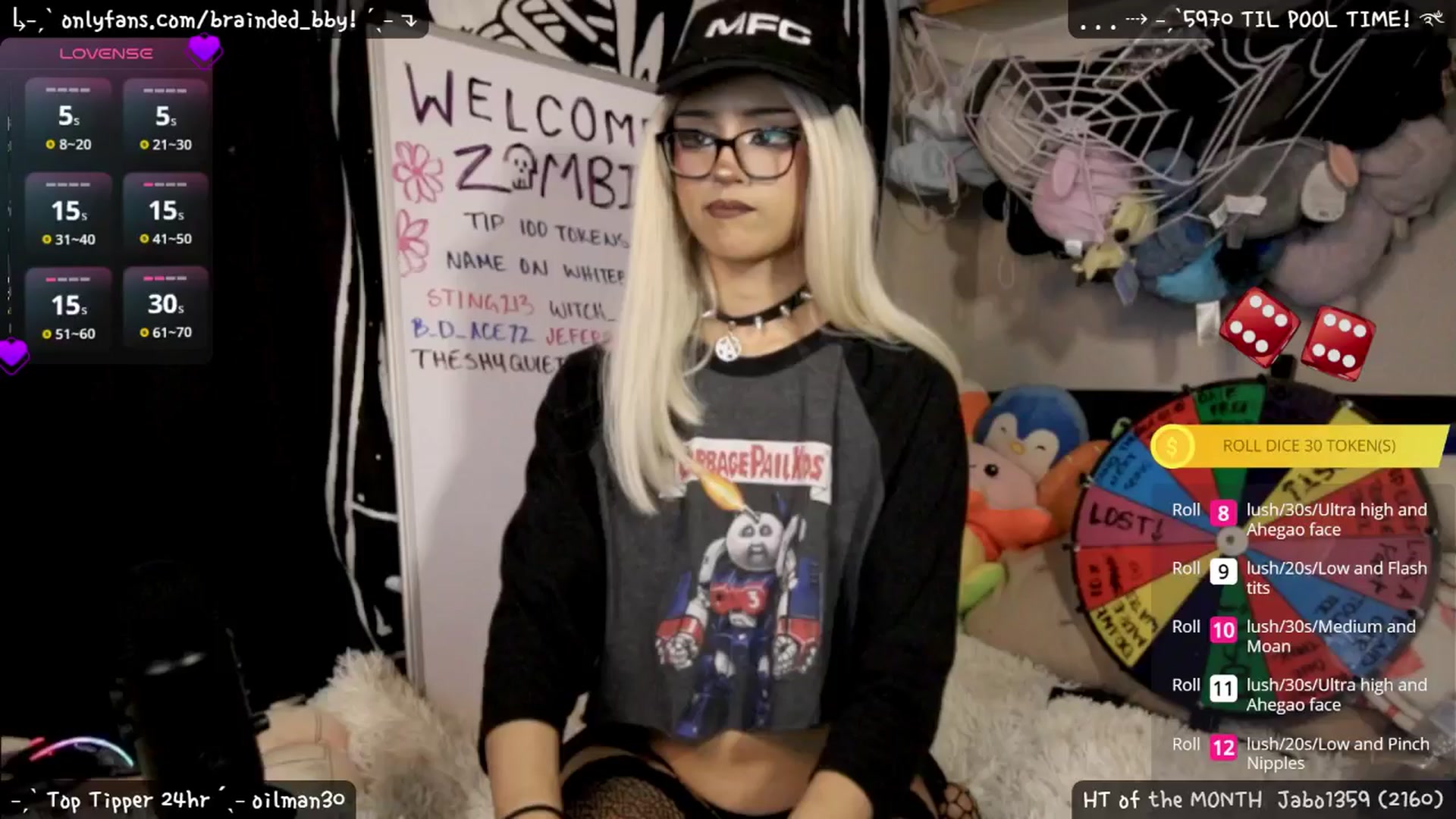 Gallery image thumbnail from braindedbby's myfreecams stream on, 05/26/2025, 02:32 image 6 of 20