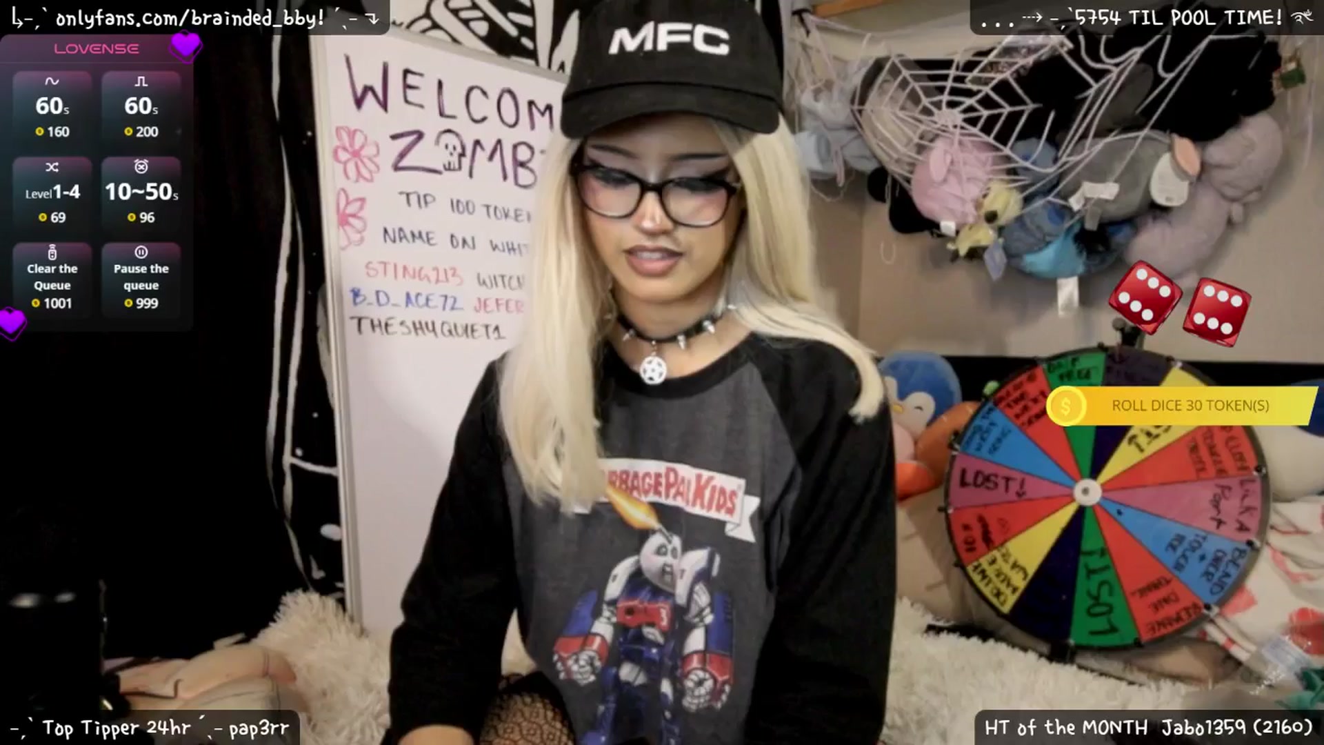 Gallery image thumbnail from braindedbby's myfreecams stream on, 05/26/2025, 03:39 image 1 of 20