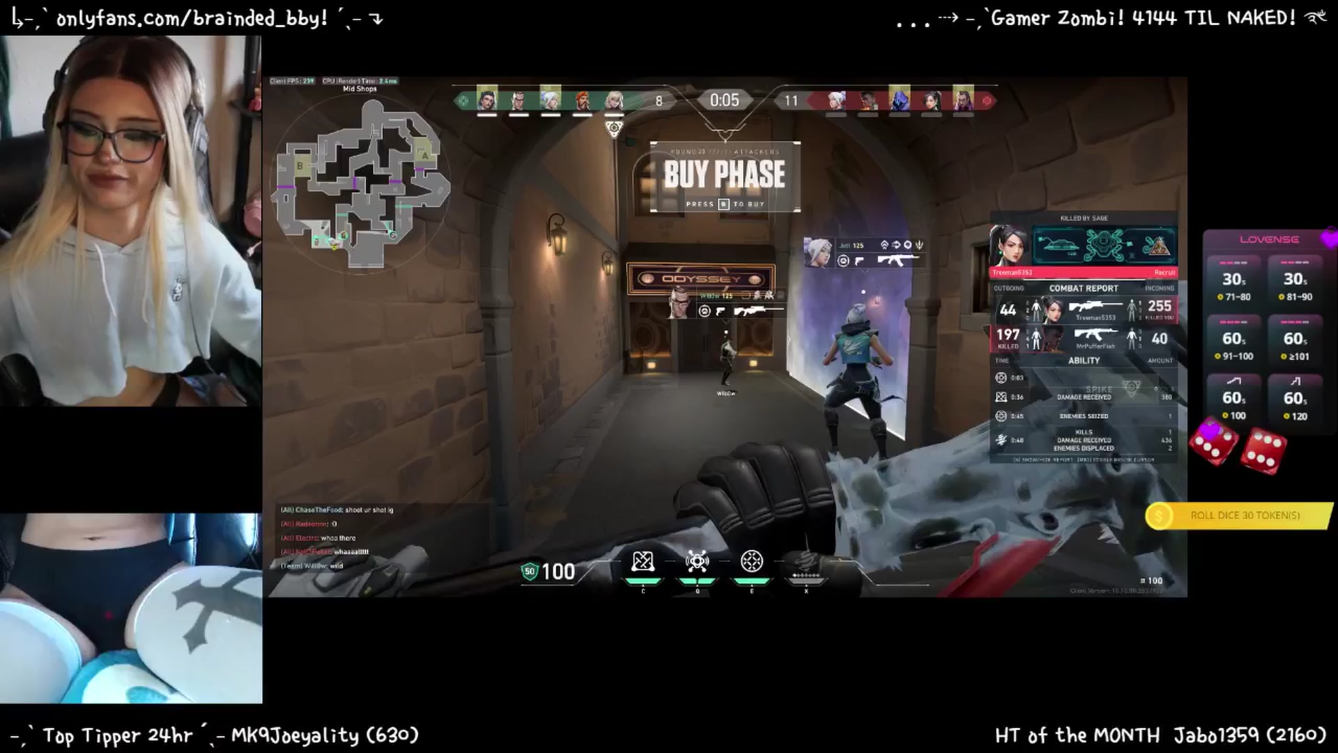Gallery image thumbnail from braindedbby's myfreecams stream on, 05/31/2025, 23:05 image 20 of 20