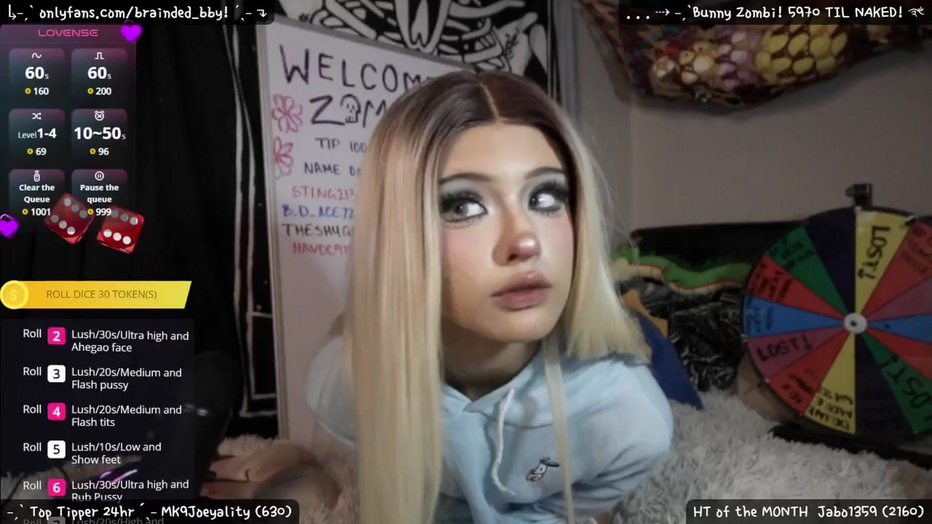 Gallery image thumbnail from braindedbby's myfreecams stream on, 06/01/2025, 06:38 image 1 of 20