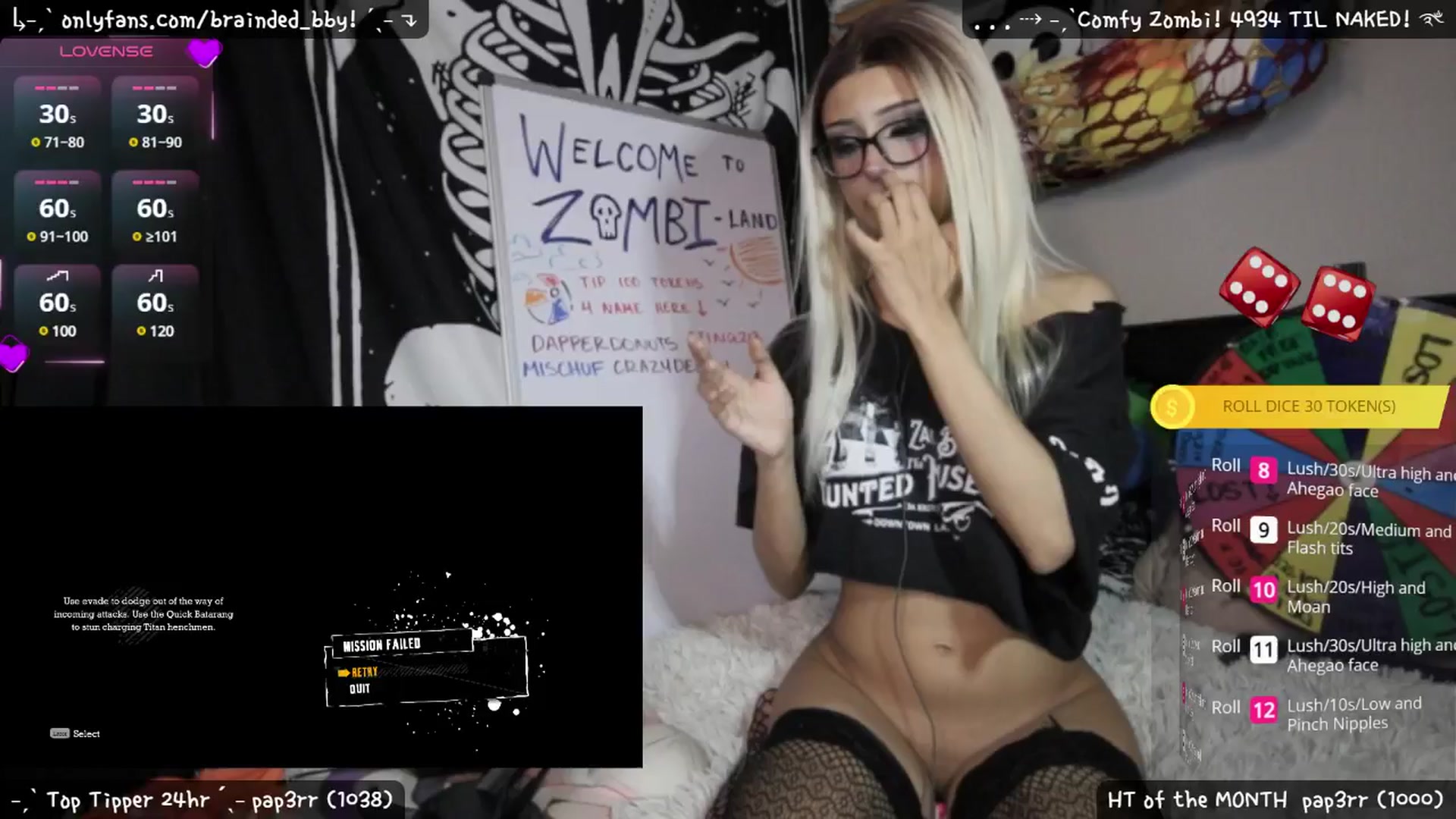 Gallery image thumbnail from braindedbby's myfreecams stream on, 06/04/2025, 06:33 image 4 of 20
