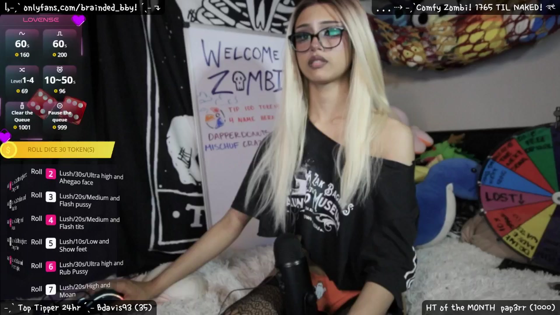 Gallery image thumbnail from braindedbby's myfreecams stream on, 06/04/2025, 08:54 image 10 of 20