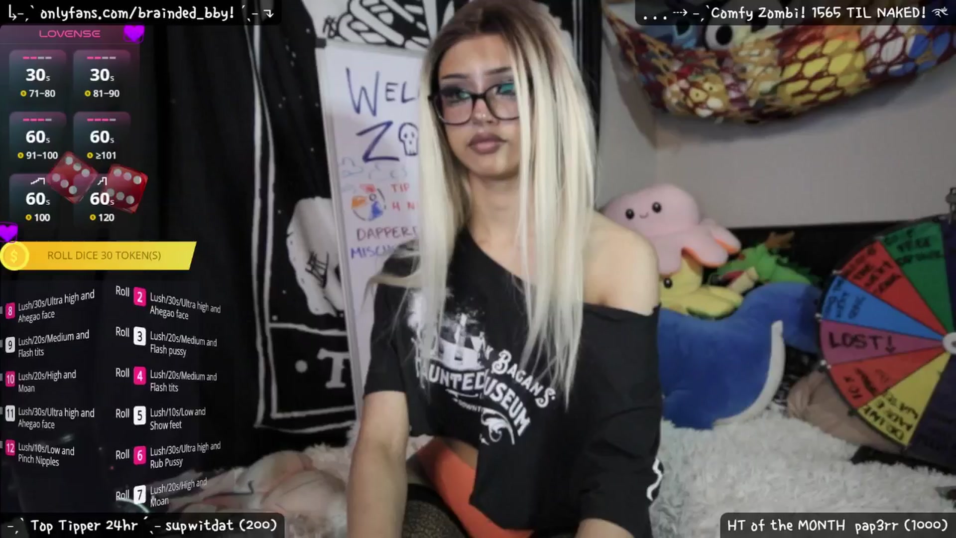 Gallery image thumbnail from braindedbby's myfreecams stream on, 06/04/2025, 08:54 image 15 of 20