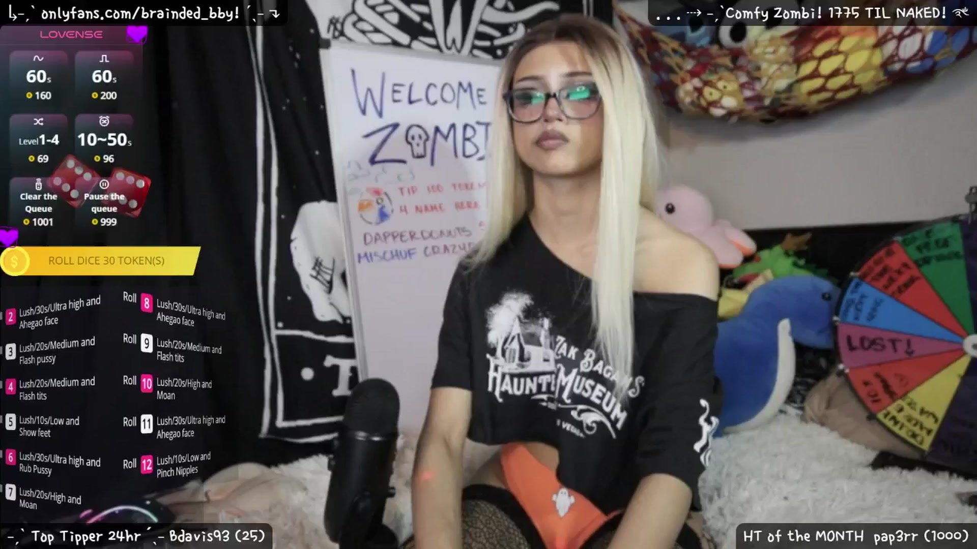 Gallery image thumbnail from braindedbby's myfreecams stream on, 06/04/2025, 08:54 image 7 of 20