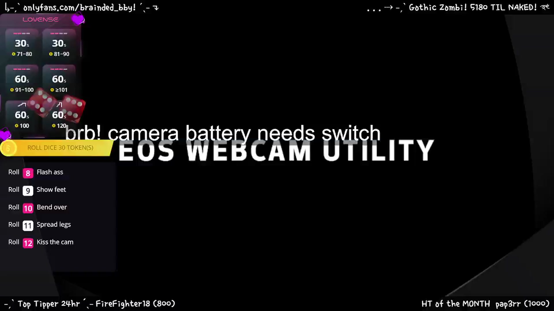 Gallery image thumbnail from braindedbby's myfreecams stream on, 06/04/2025, 20:47 image 9 of 20