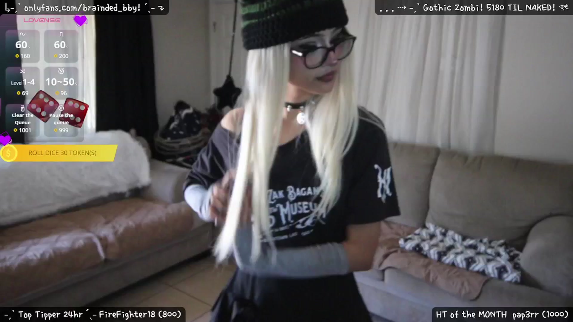 Gallery image thumbnail from braindedbby's myfreecams stream on, 06/04/2025, 20:47 image 6 of 20