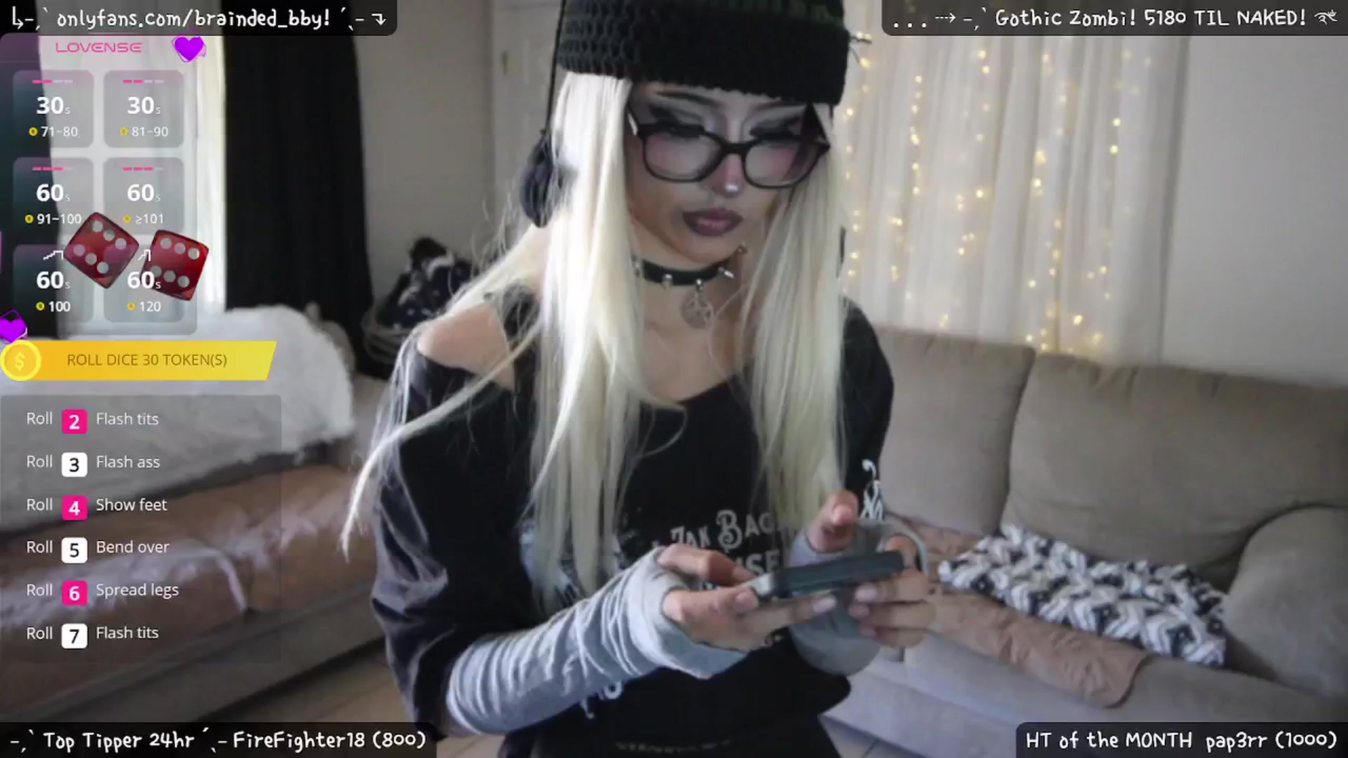 Gallery image thumbnail from braindedbby's myfreecams stream on, 06/04/2025, 20:47 image 4 of 20