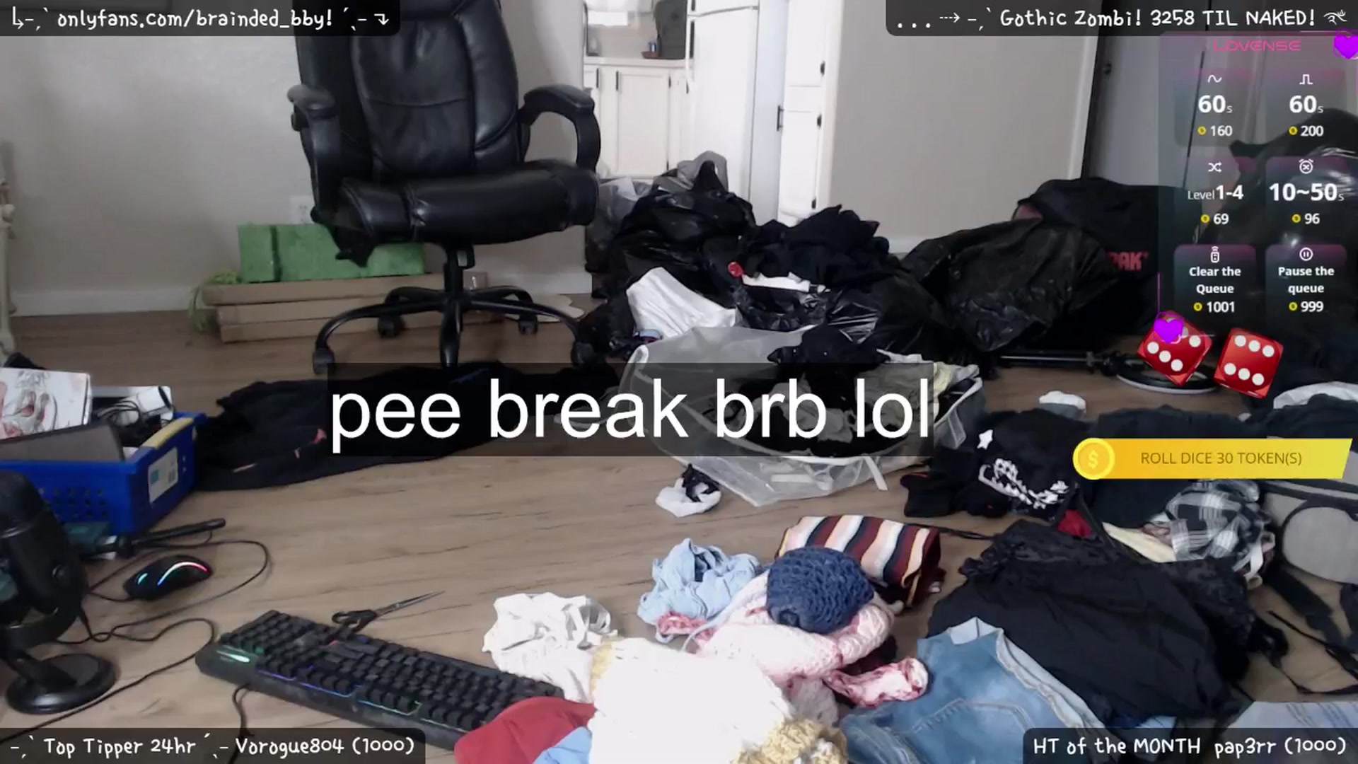 Gallery image thumbnail from braindedbby's myfreecams stream on, 06/09/2025, 01:43 image 15 of 20