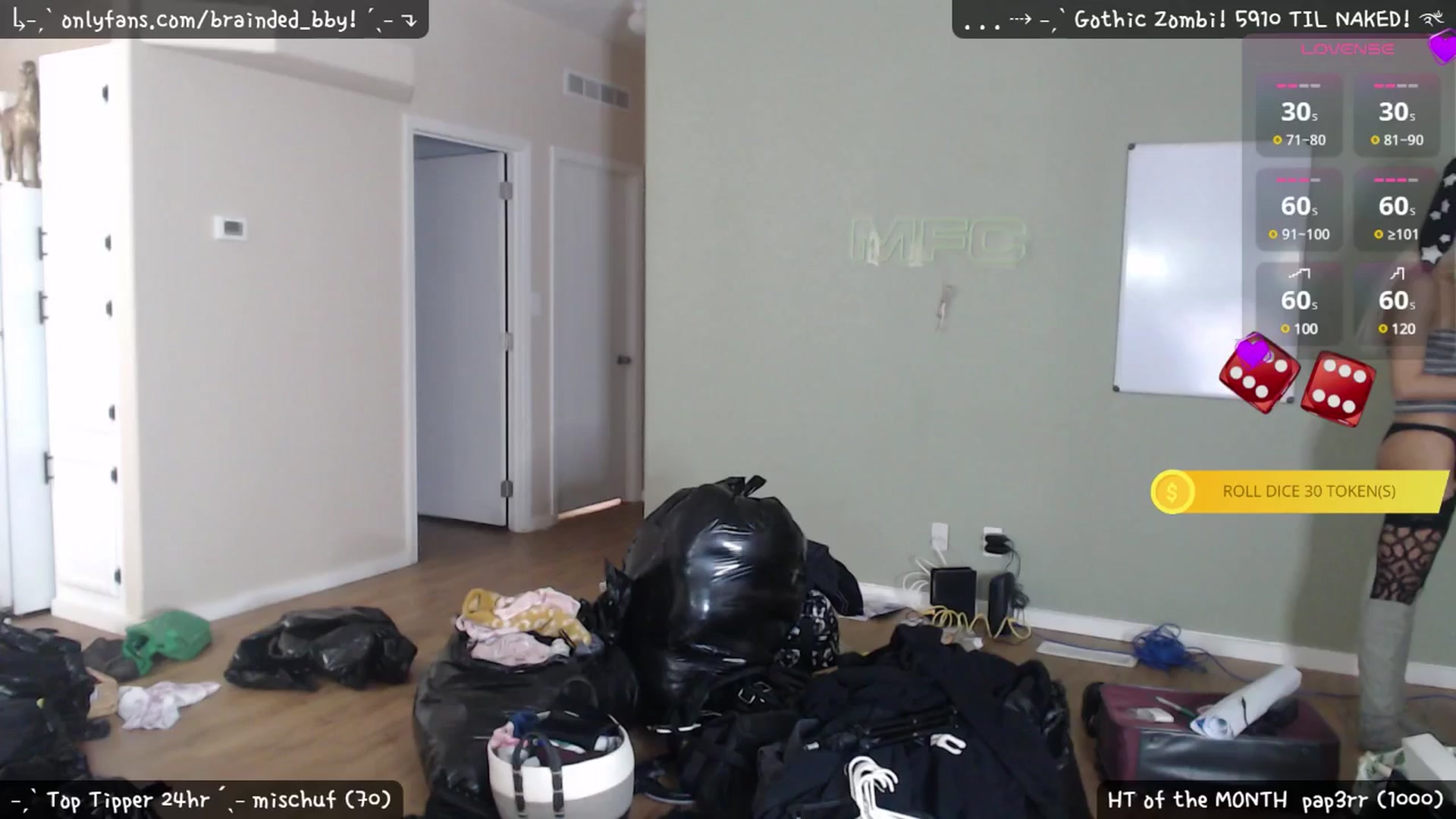 Gallery image thumbnail from braindedbby's myfreecams stream on, 06/10/2025, 05:47 image 1 of 20