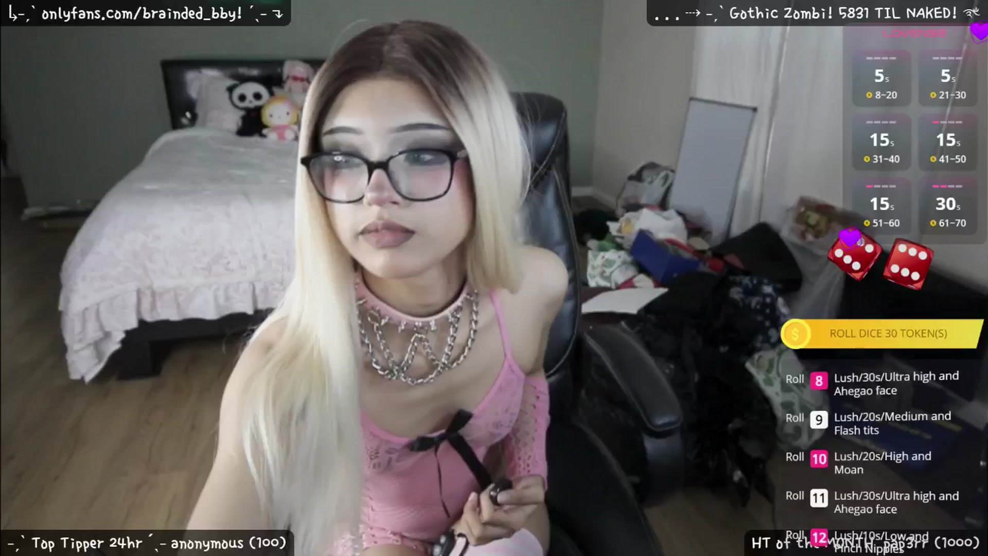 Gallery image thumbnail from braindedbby's myfreecams stream on, 06/13/2025, 02:19 image 14 of 20