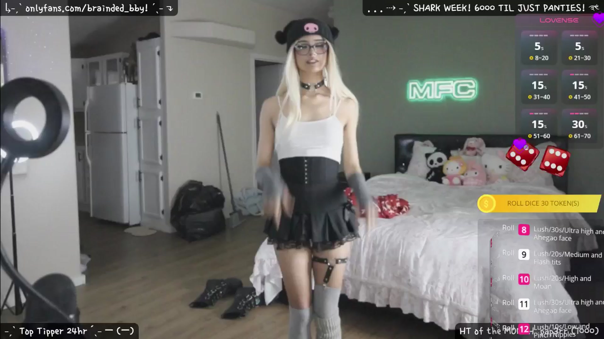 Gallery image thumbnail from braindedbby's myfreecams stream on, 06/16/2025, 01:49 image 2 of 20