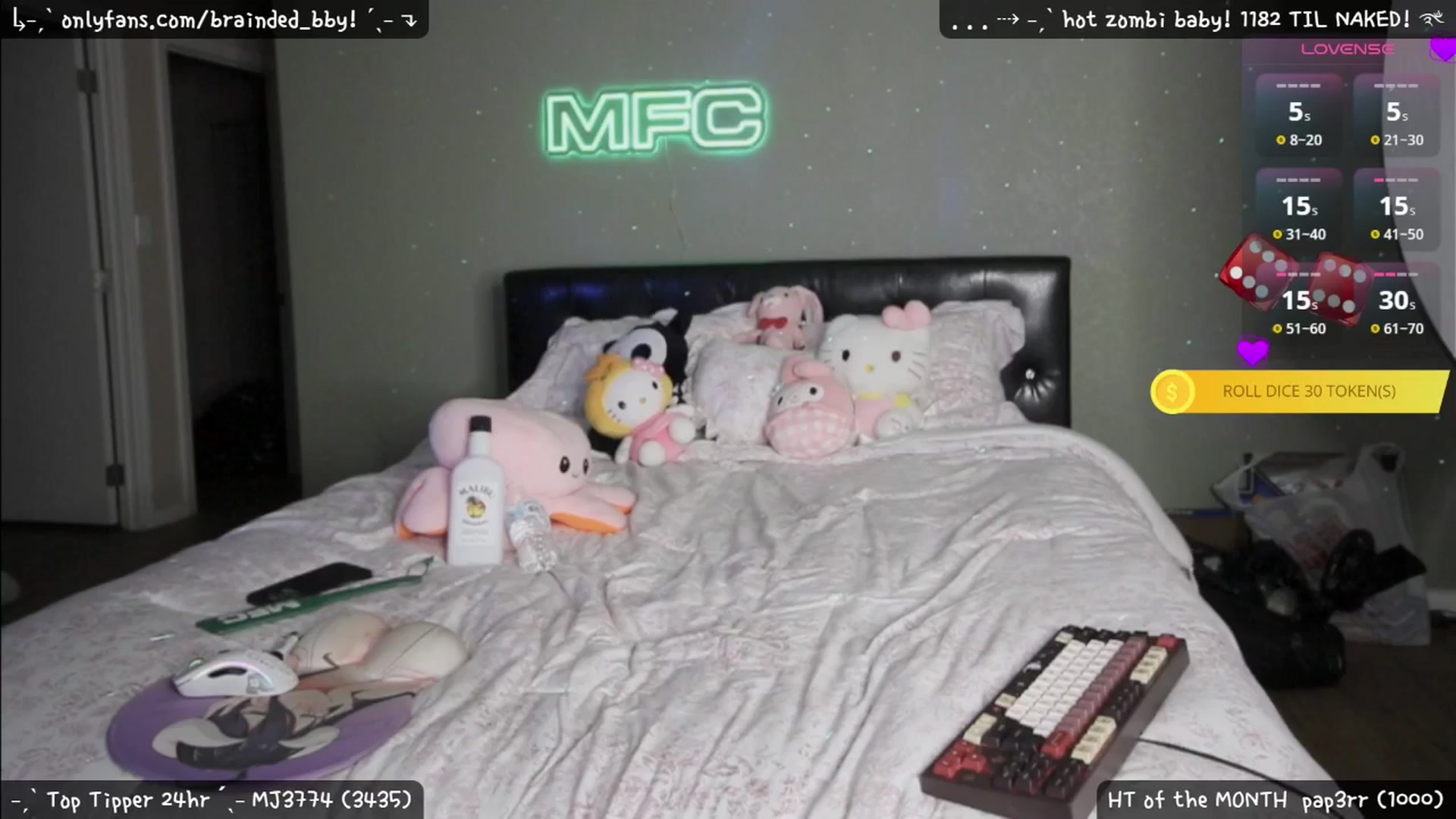 Gallery image thumbnail from braindedbby's myfreecams stream on, 06/22/2025, 07:11 image 11 of 20