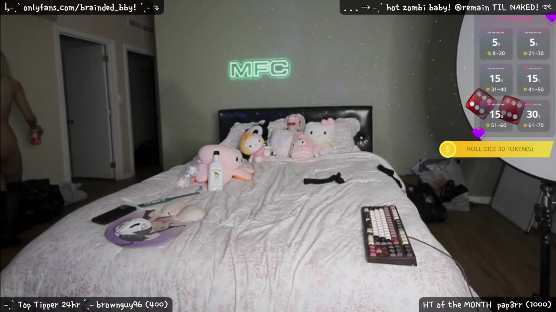 Gallery image thumbnail from braindedbby's myfreecams stream on, 06/22/2025, 07:53 image 3 of 20
