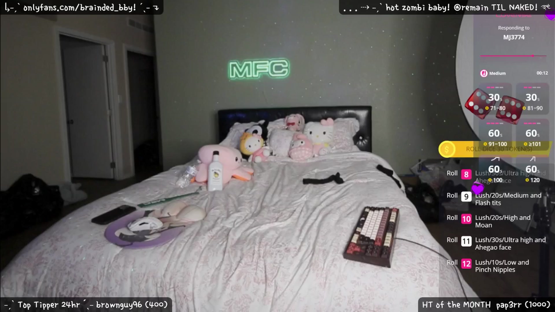 Gallery image thumbnail from braindedbby's myfreecams stream on, 06/22/2025, 07:53 image 9 of 20