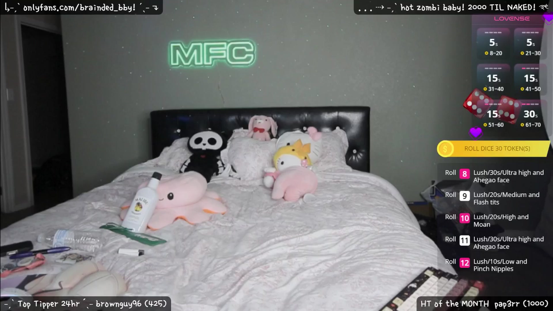 Gallery image thumbnail from braindedbby's myfreecams stream on, 06/23/2025, 05:40 image 2 of 20