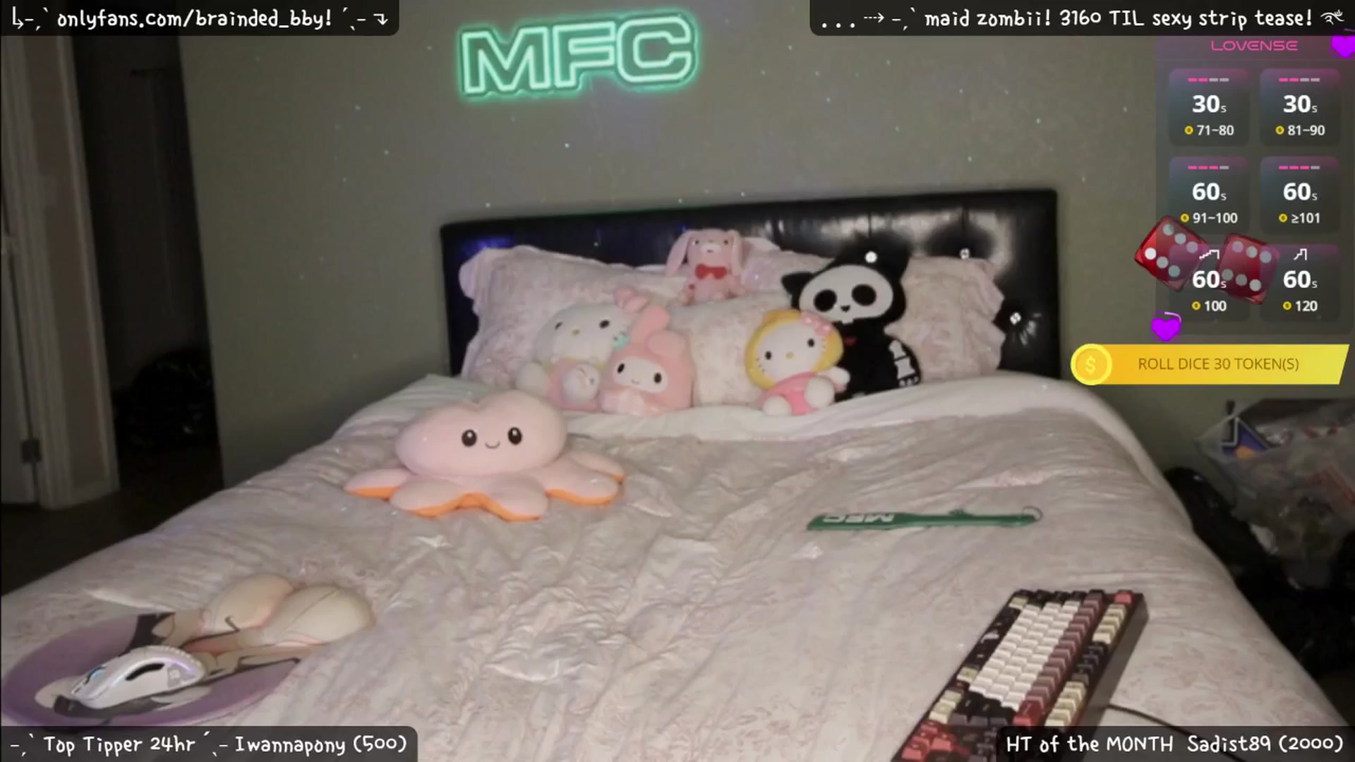 Gallery image thumbnail from braindedbby's myfreecams stream on, 06/30/2025, 05:41 image 13 of 20