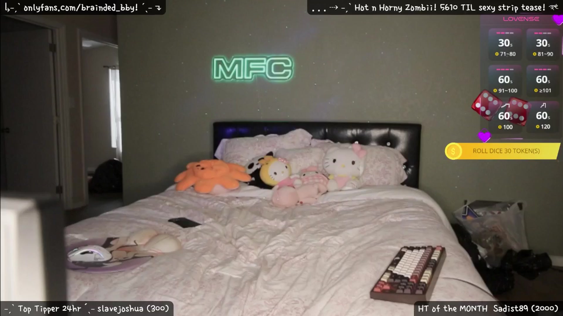Gallery image thumbnail from braindedbby's myfreecams stream on, 07/01/2025, 24:00 image 4 of 20