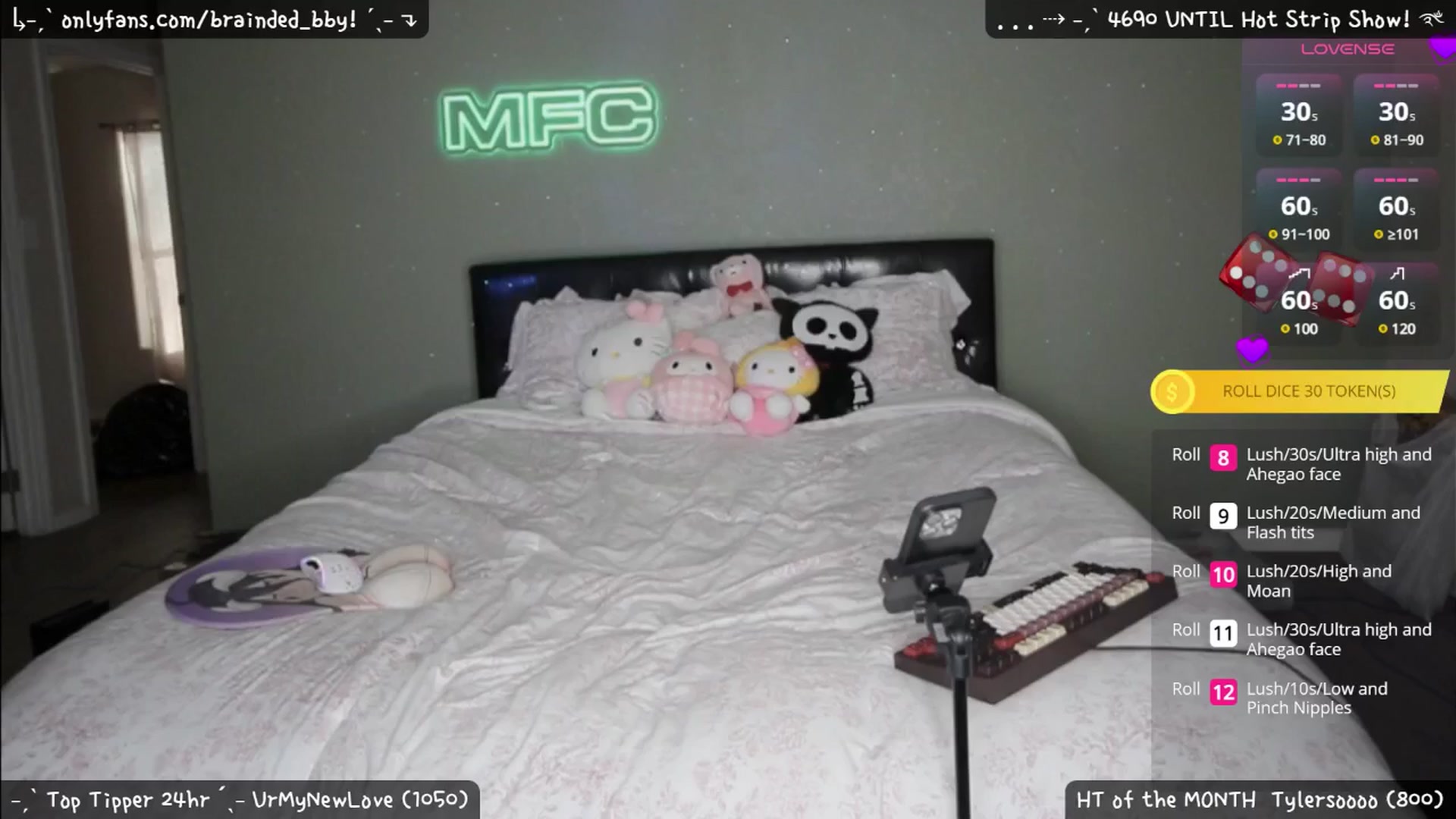 Gallery image thumbnail from braindedbby's myfreecams stream on, 07/08/2025, 02:10 image 11 of 20