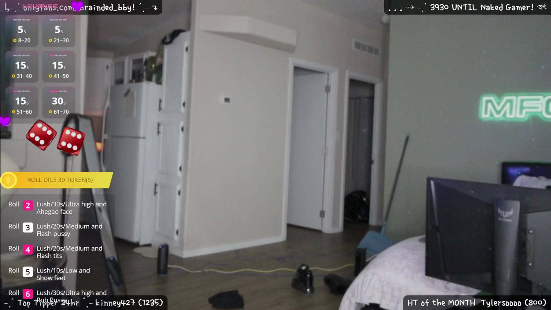 Gallery image thumbnail from braindedbby's myfreecams stream on, 07/11/2025, 07:24 image 1 of 20