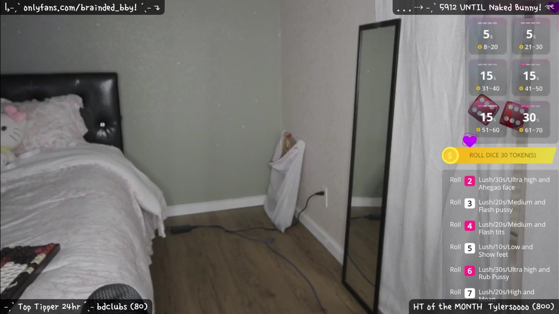 Gallery image thumbnail from braindedbby's myfreecams stream on, 07/12/2025, 01:13 image 6 of 20