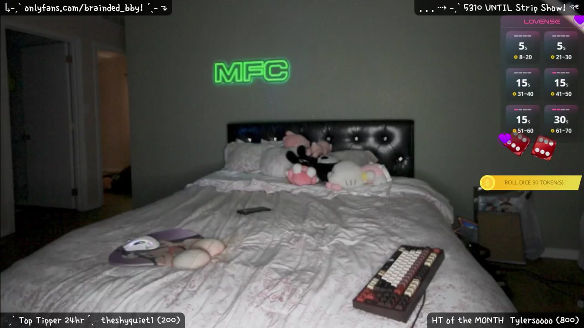 Gallery image thumbnail from braindedbby's myfreecams stream on, 07/21/2025, 02:34 image 13 of 20