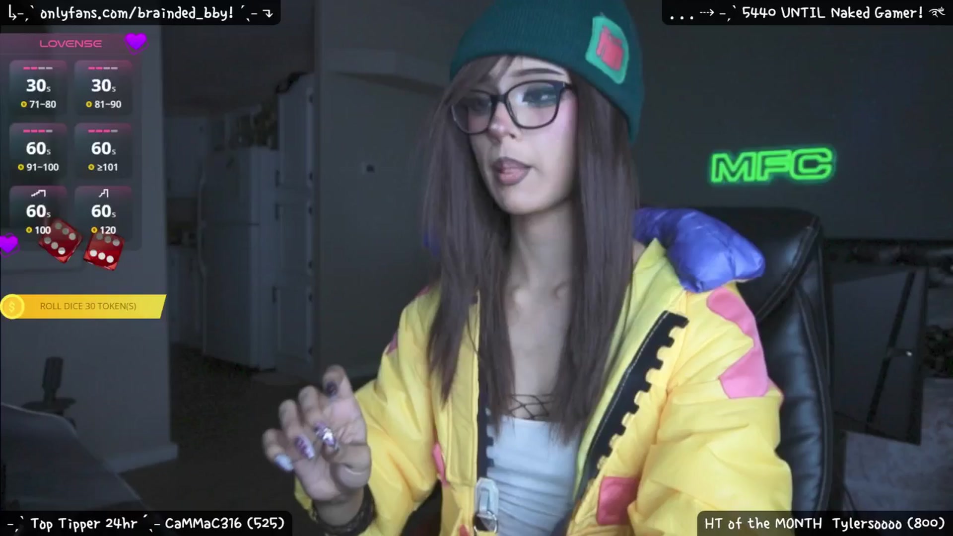Gallery image thumbnail from braindedbby's myfreecams stream on, 07/25/2025, 03:48 image 11 of 20