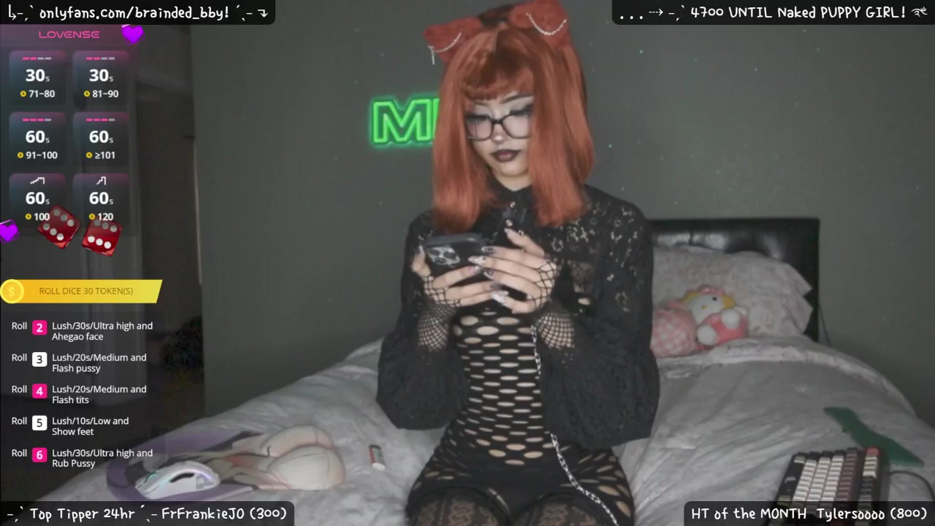 Gallery image thumbnail from braindedbby's myfreecams stream on, 07/27/2025, 02:58 image 7 of 20