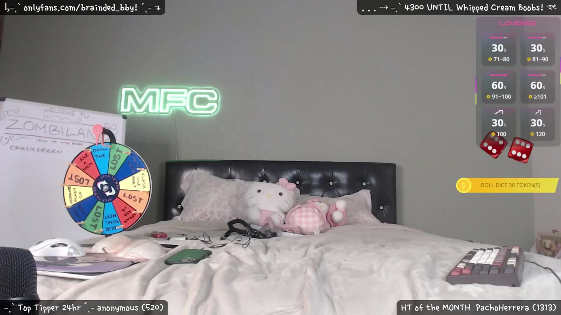 Gallery image thumbnail from braindedbby's myfreecams stream on, 08/29/2025, 24:19 image 5 of 20