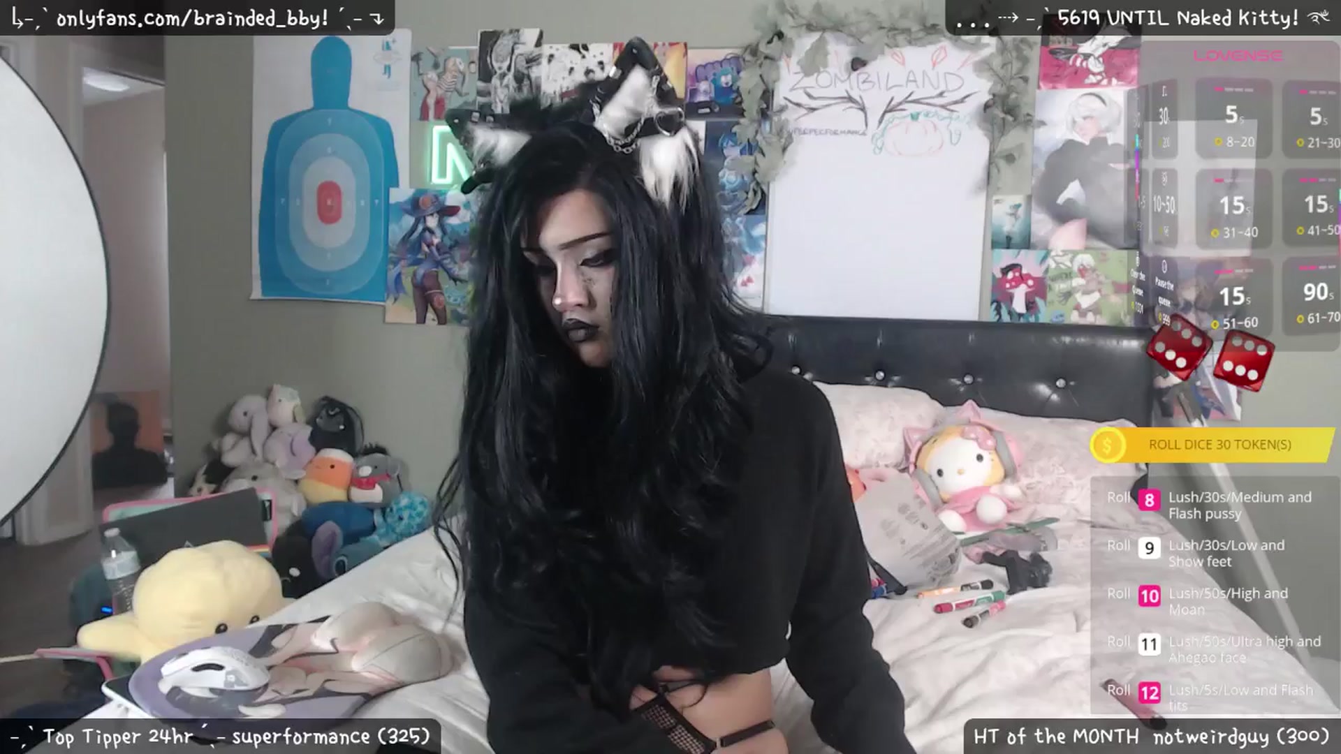 Gallery image thumbnail from braindedbby's myfreecams stream on, 09/01/2025, 23:43 image 16 of 20