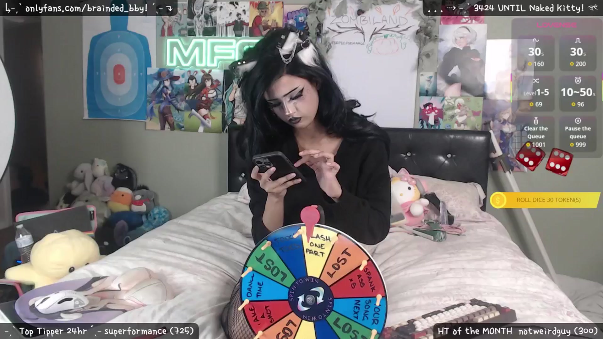 Gallery image thumbnail from braindedbby's myfreecams stream on, 09/02/2025, 02:03 image 8 of 20
