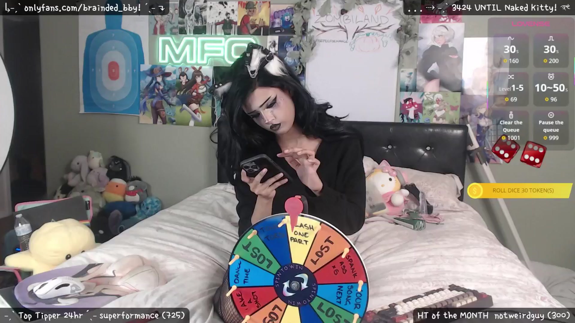 Gallery image thumbnail from braindedbby's myfreecams stream on, 09/02/2025, 02:03 image 10 of 20