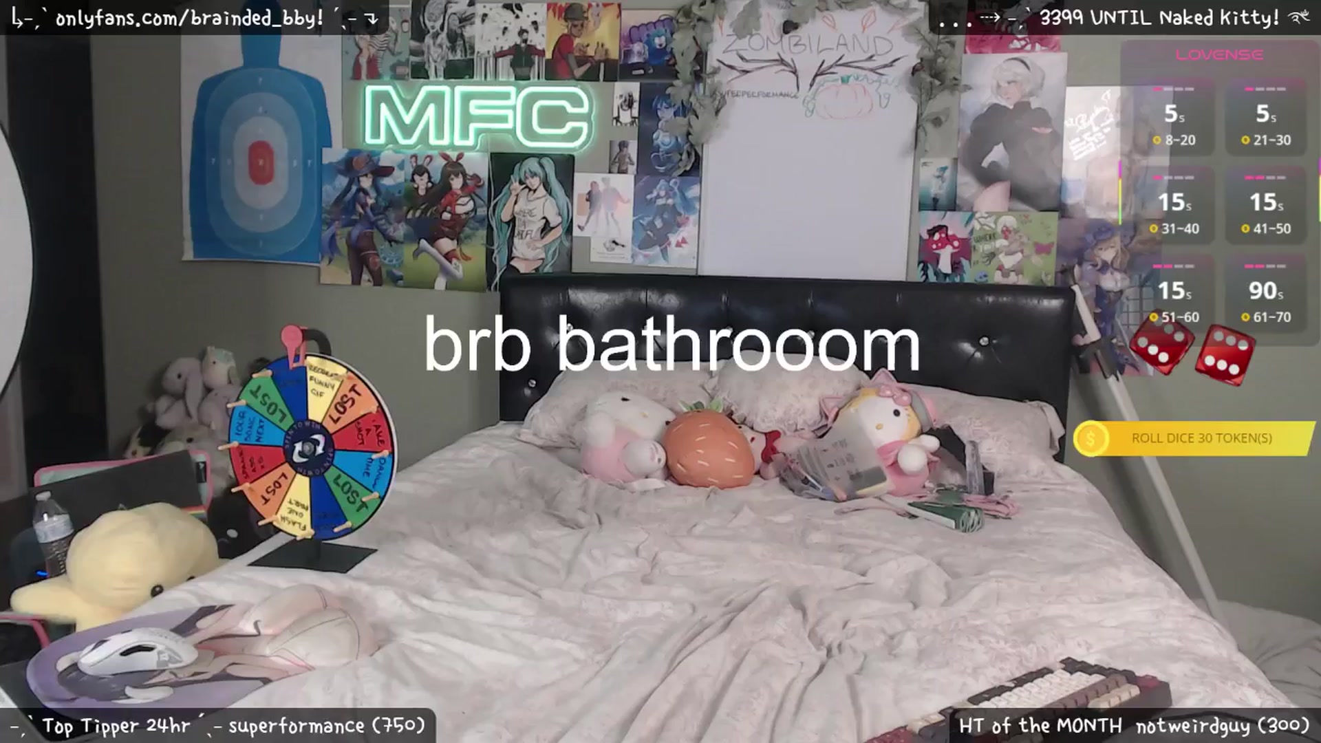 Gallery image thumbnail from braindedbby's myfreecams stream on, 09/02/2025, 02:03 image 16 of 20