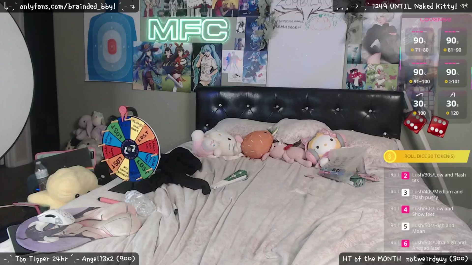 Gallery image thumbnail from braindedbby's myfreecams stream on, 09/02/2025, 08:55 image 6 of 20