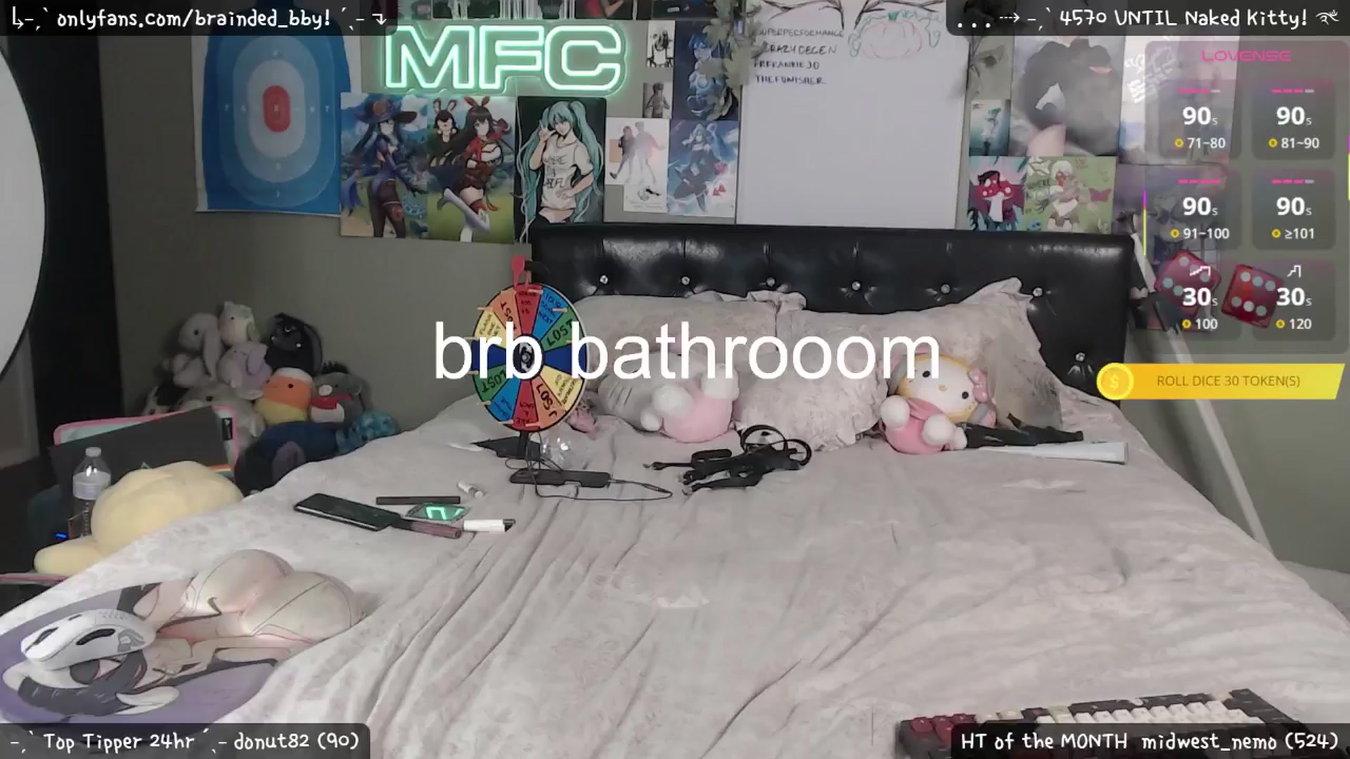 Gallery image thumbnail from braindedbby's myfreecams stream on, 09/03/2025, 09:08 image 5 of 20