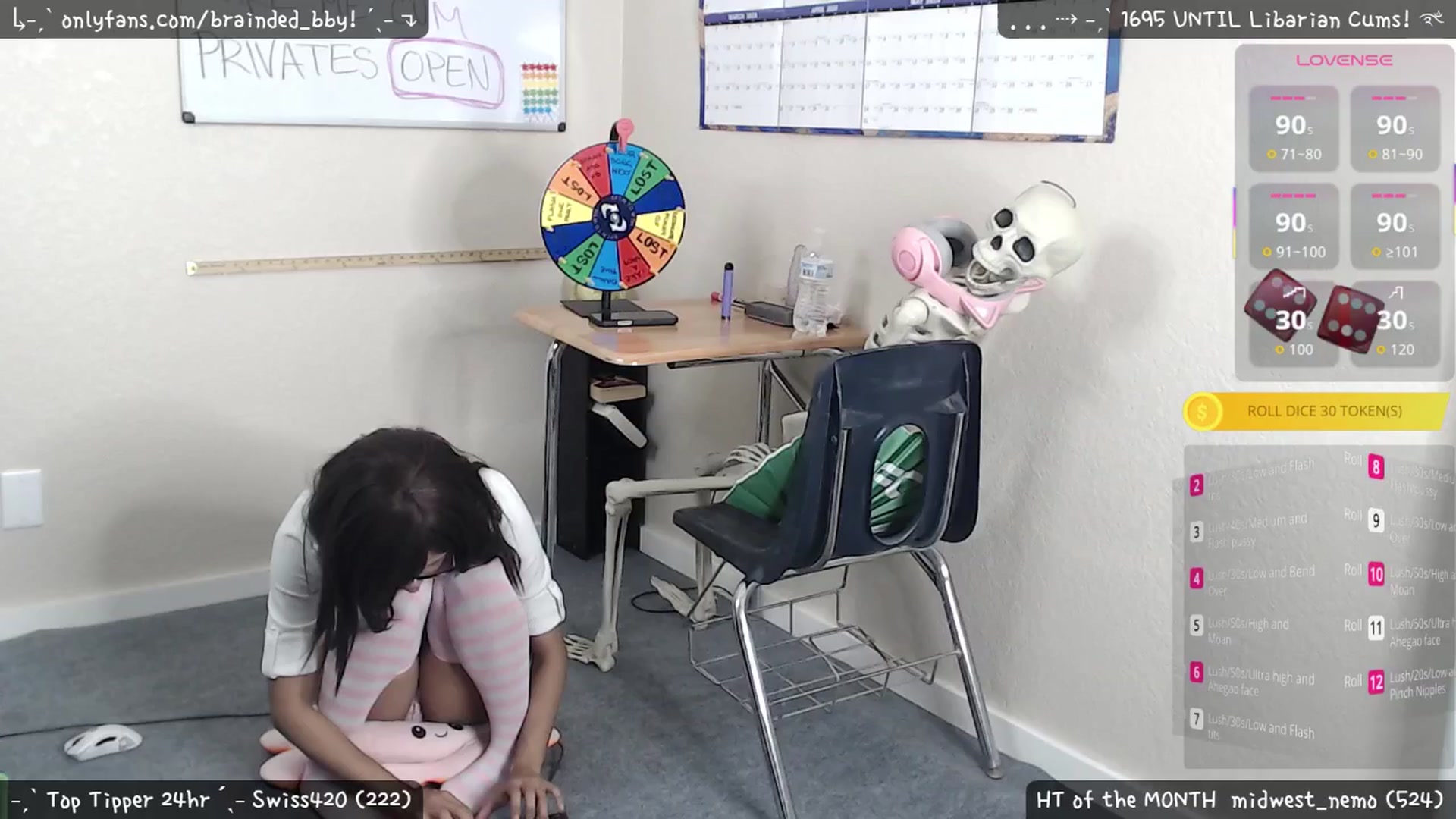 Gallery image thumbnail from braindedbby's myfreecams stream on, 09/04/2025, 08:48 image 10 of 20