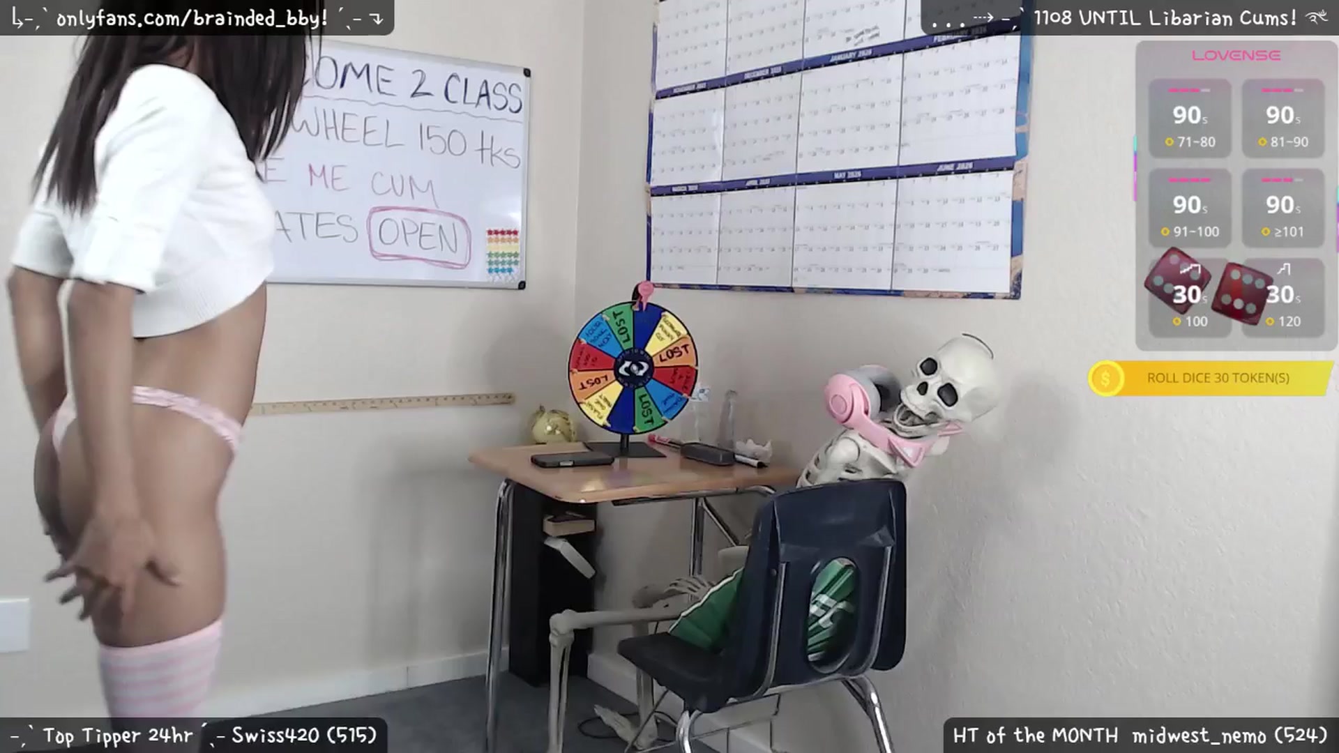 Gallery image thumbnail from braindedbby's myfreecams stream on, 09/04/2025, 08:48 image 13 of 20
