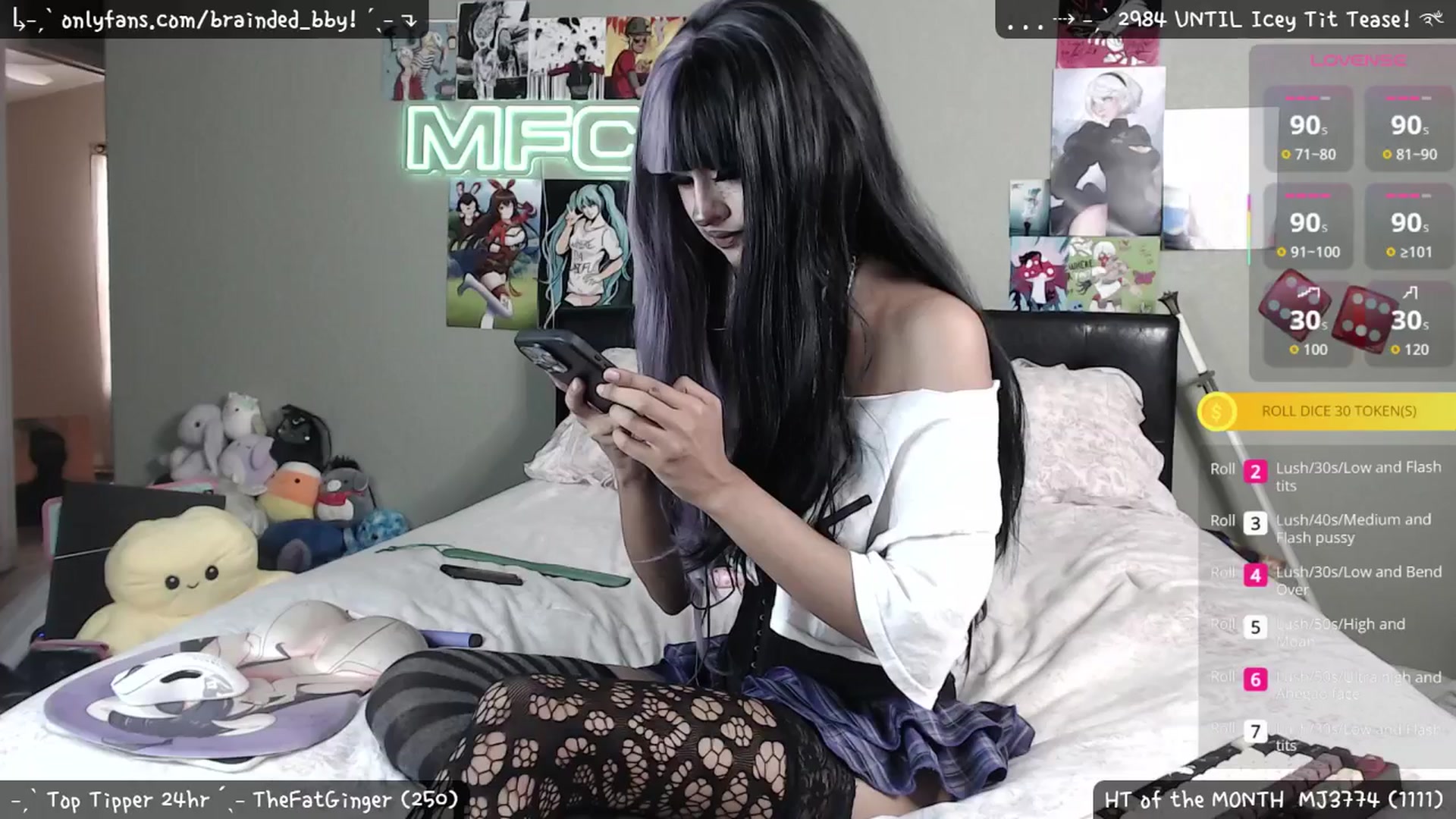 Gallery image thumbnail from braindedbby's myfreecams stream on, 09/09/2025, 04:31 image 3 of 20